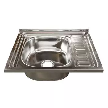 Кухонная мойка Mixline 50х60 (0,6) левый выпуск (538192)