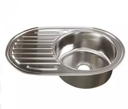 Кухонная мойка Mixline 50х77 (0,8) правый выпуск (533708)