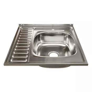 Кухонная мойка Mixline 60х60 (0,8) правый выпуск (528019)