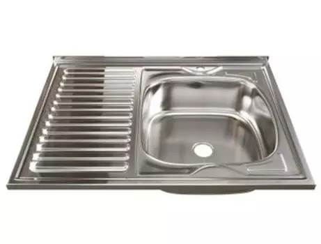 Кухонная мойка Mixline 60х80 (0,4) правый выпуск (527971)