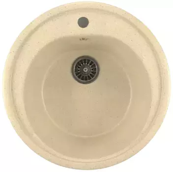 Кухонная мойка Mixline ML-GM11 бежевая (551824)