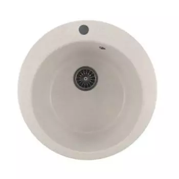 Кухонная мойка Mixline ML-GM13 белый (331) (525091)