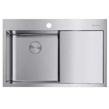 Кухонная мойка Omoikiri Akisame 65-IN-L нержавеющая сталь