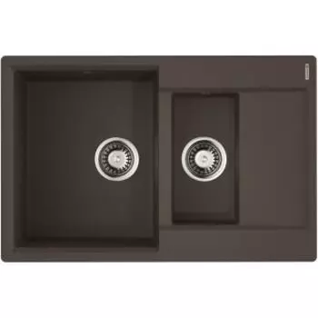 Кухонная мойка Omoikiri Daisen 78-2-DC темный шоколад