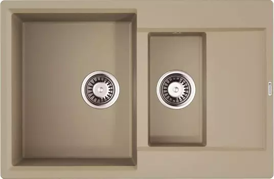 Кухонная мойка Omoikiri Daisen 78-2T-CH Tetogranit/шампань