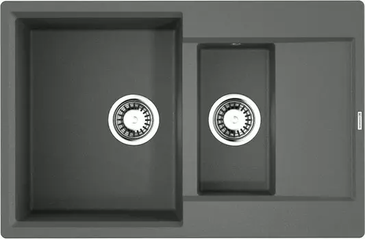 Кухонная мойка Omoikiri Daisen 78-2T-PL Tetogranit/платина