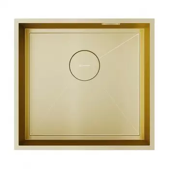 Кухонная мойка Omoikiri Kasen 48-26-INT-LG нерж.сталь/светлое золото