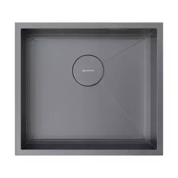 Кухонная мойка Omoikiri Kasen 49-16-INT-GM нерж.сталь/вороненая сталь