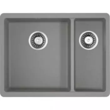Кухонная мойка Omoikiri Kata 55-2-U-GR Leningrad Grey