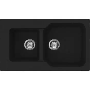 Кухонная мойка Omoikiri Maru 86-2-BL черный