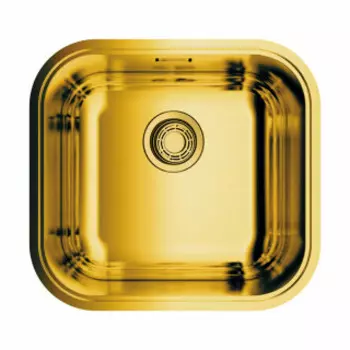 Кухонная мойка Omoikiri Omi 44-U/I-AB нерж.сталь/латунь