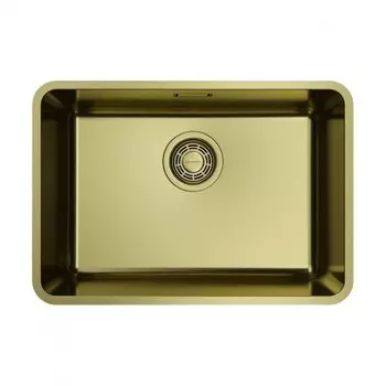 Кухонная мойка Omoikiri Omi 53-U/I-LG Ultra Mini нерж.сталь/светлое золото