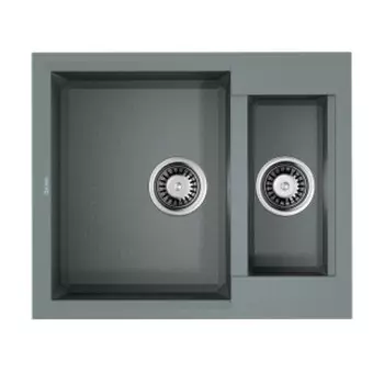 Кухонная мойка Omoikiri Sakaime 60-2-GR leningrad grey