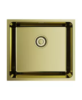 Кухонная мойка Omoikiri Tadzava 49-U/I-LG нерж.сталь/светлое золото