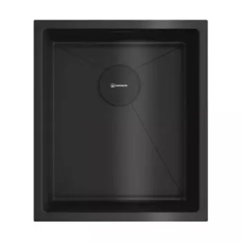 Кухонная мойка Omoikiri Taki 38-U/IF-GB нерж.сталь/графит