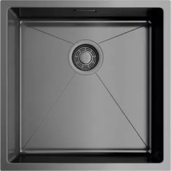 Кухонная мойка Omoikiri Taki 44-U/IF-GM вороненая сталь