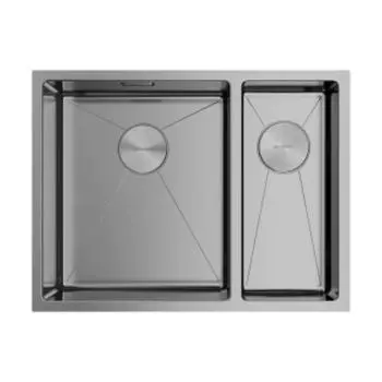 Кухонная мойка Omoikiri Taki 58-2-U/IF-IN-L нержавеющая сталь