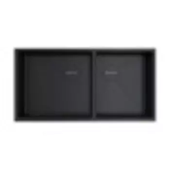 Кухонная мойка Omoikiri Taki 85-2-LB-U/IF-GB Side нерж.сталь/графит