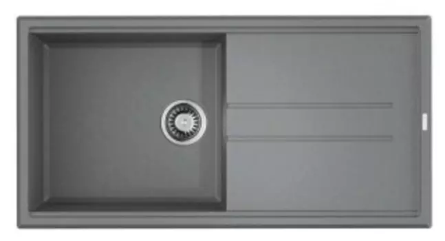 Кухонная мойка Omoikiri Tedori 100-GR Tetogranit/Leningrad grey