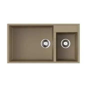 Кухонная мойка Omoikiri Tedori 85-2-U-CH шампань NEW