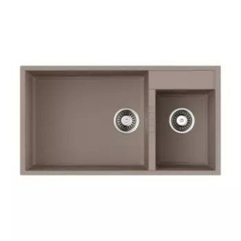 Кухонная мойка Omoikiri Tedori 85-2-U-SA бежевый NEW