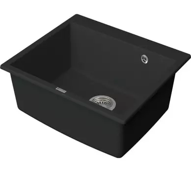 Кухонная мойка Point Бинга 60 черный