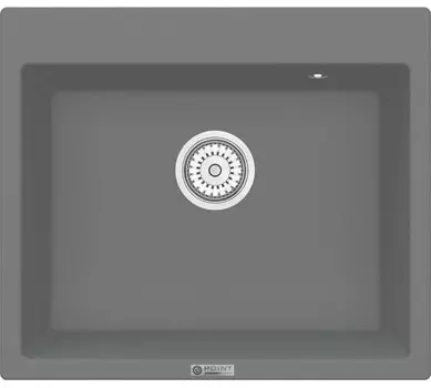 Кухонная мойка Point Бинга 60 серый