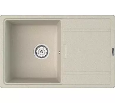 Кухонная мойка Point Лаура 78 светло-бежевый