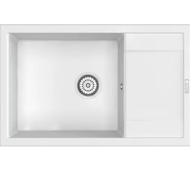 Кухонная мойка Point Велета 78 белый
