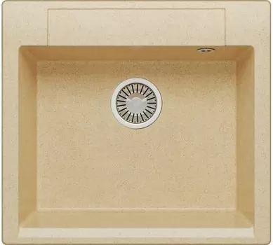 Кухонная мойка Polygran ARGO-560 Опал (N328)