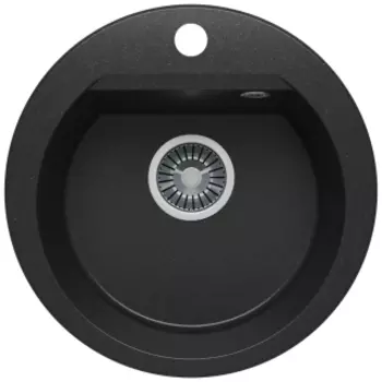 Кухонная мойка Polygran ATOL-460 Черный (N16)