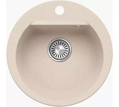 Кухонная мойка Polygran ATOL-460 Кремовый (N327)