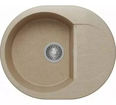 Кухонная мойка Polygran ATOL-620 Опал (N328)