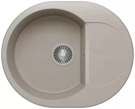 Кухонная мойка Polygran ATOL-620 Серый (N14)
