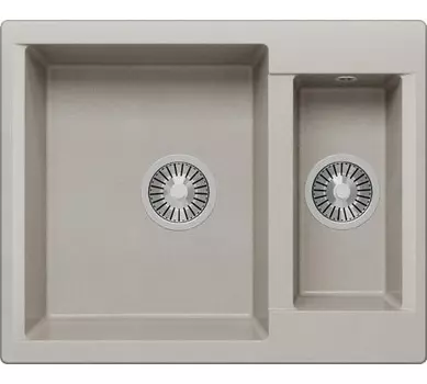 Кухонная мойка Polygran BRIG-620 Светло-серый (N314)