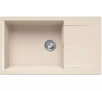 Кухонная мойка Polygran GALS-862 Кремовый (N327)