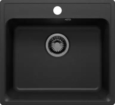 Кухонная мойка Polygran Quartz Bond 530 уголь
