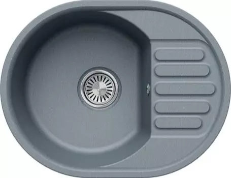 Кухонная мойка Polygran Quartz Bond 610 Грей