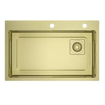 Кухонная мойка Raglo R702.7246.03 золотой сатин