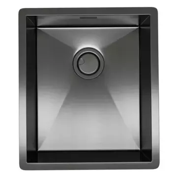 Кухонная мойка Reflexion Como RX2038BL оружейная сталь