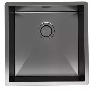 Кухонная мойка Reflexion Como RX2044BL оружейная сталь