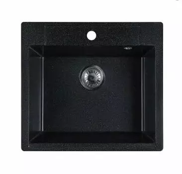 Кухонная мойка Reflexion Cubi RX1555CL уголь