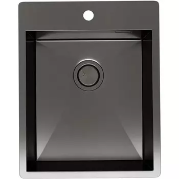 Кухонная мойка Reflexion Iseo RX2240BL оружейная сталь