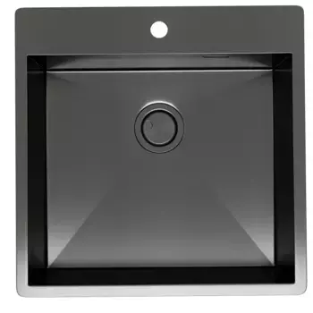 Кухонная мойка Reflexion Iseo RX2250BL оружейная сталь