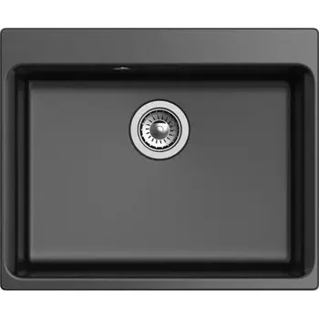 Кухонная мойка Rivelato AXEL 60 1-чаша 630*520мм nero