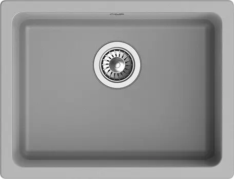 Кухонная мойка Rivelato BERKANA BK-50 grigio metallizzato