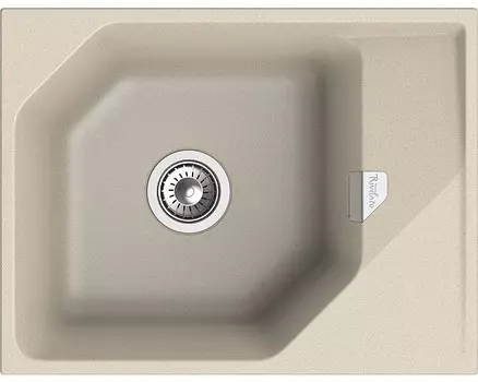 Кухонная мойка Rivelato LOCUS 65 1-чаш 650*500 beige scuro