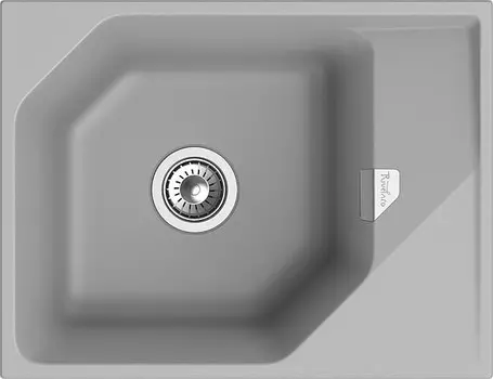 Кухонная мойка Rivelato LOCUS LS-65 grigio metallizzato