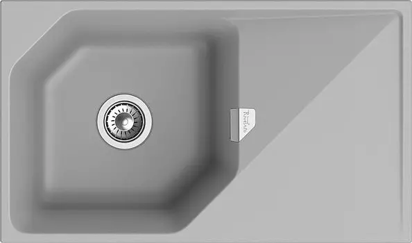 Кухонная мойка Rivelato LOCUS LS-85 grigio metallizzato