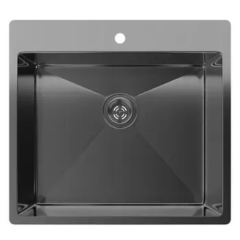 Кухонная мойка Rivelato Rinox 4450 PVD black
